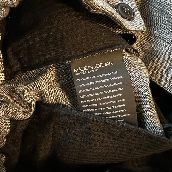 Club Monaco Trousers Grey checkered size S - Picture 5 of 5